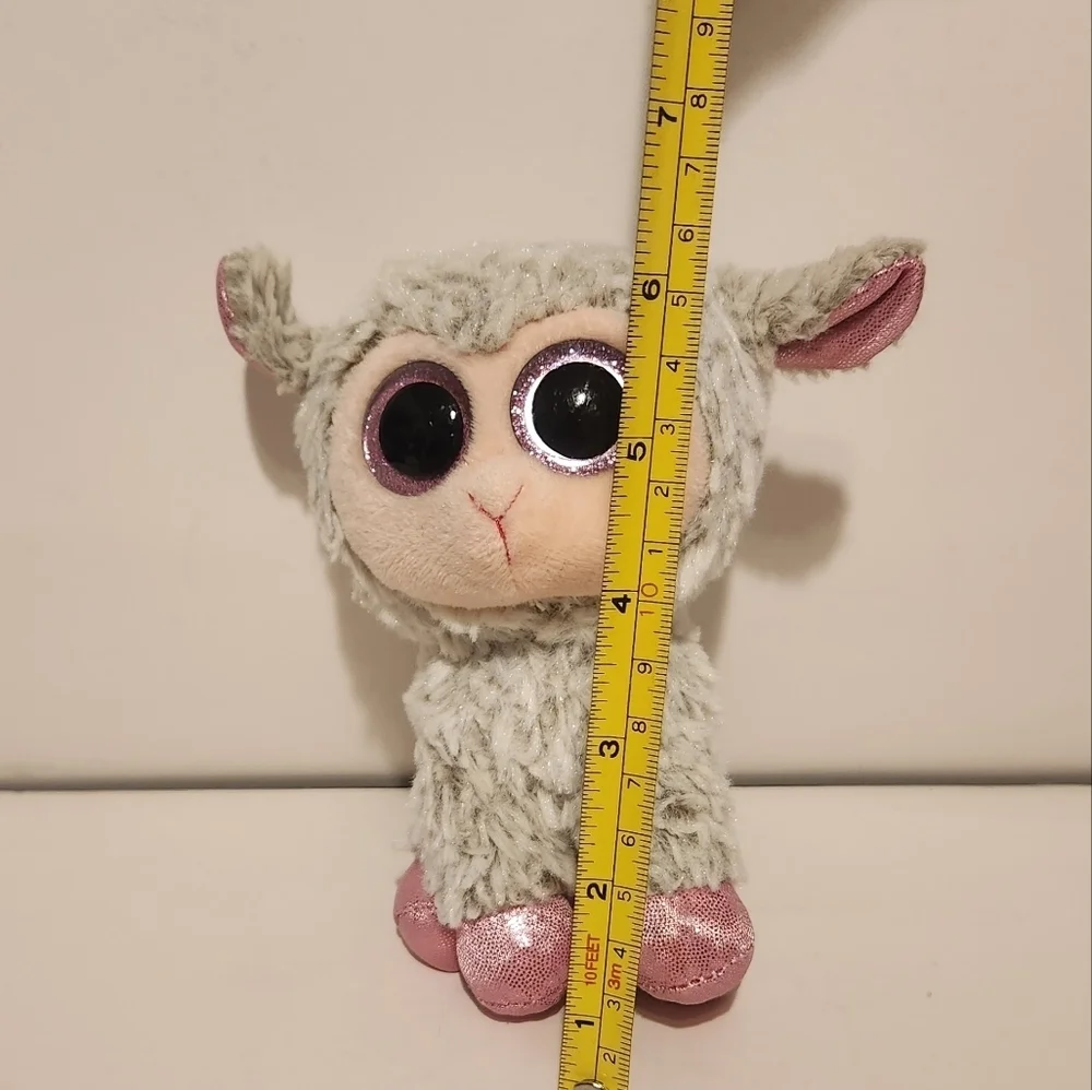 6” Ty Dixie the Lamb Plush Stuffed Animal